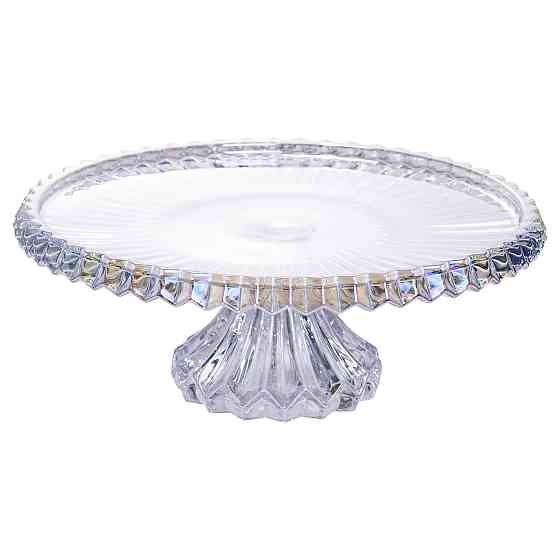 Yiwu Тортівниця на ніжці Ø32 см скляна HP-19-148L Коломия