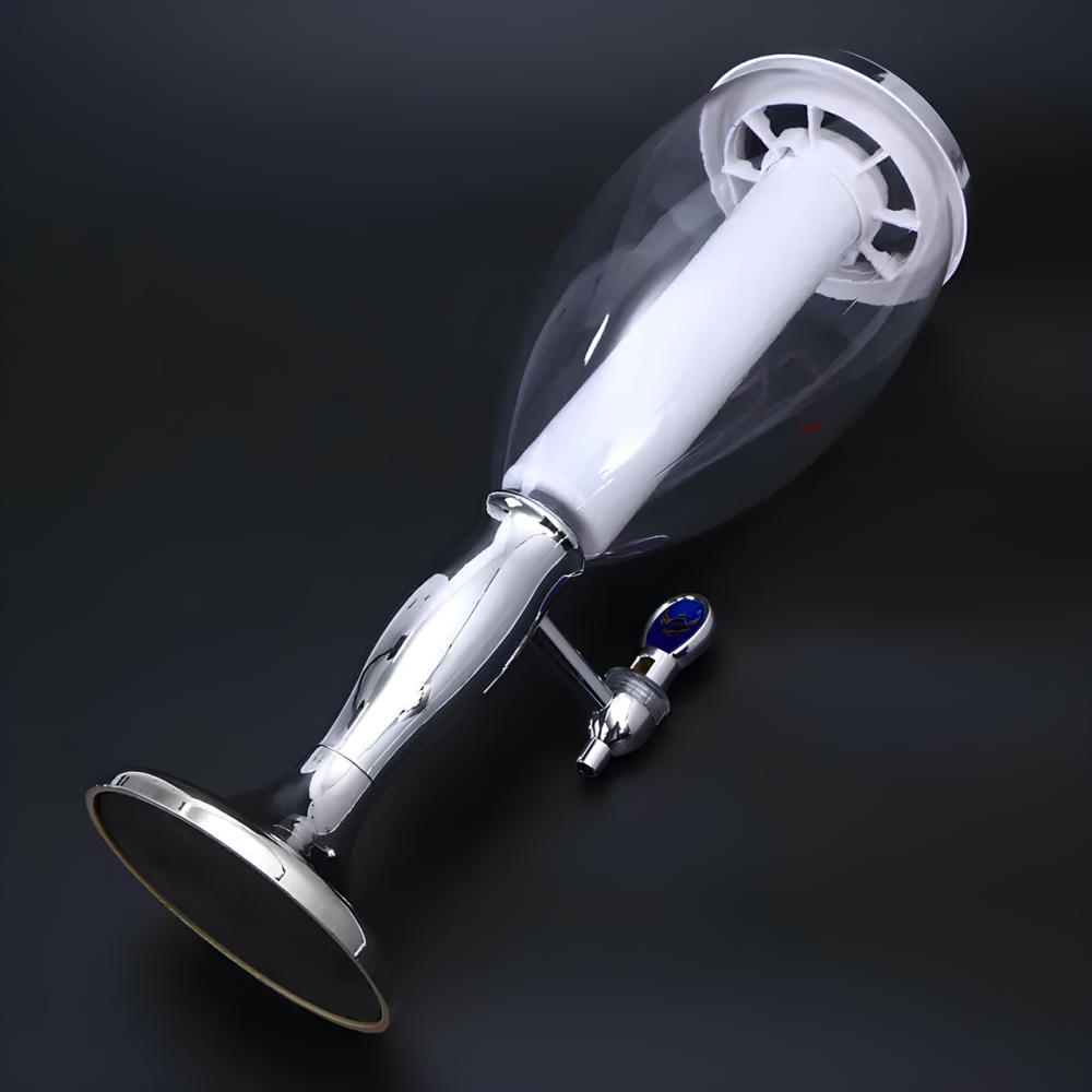 Резервуар для пива RESTEQ 1,5 л з підсвіткою та льодом — пивний дозатор, штоф, пивна вежа, декоративний кубок Київ - фото 7