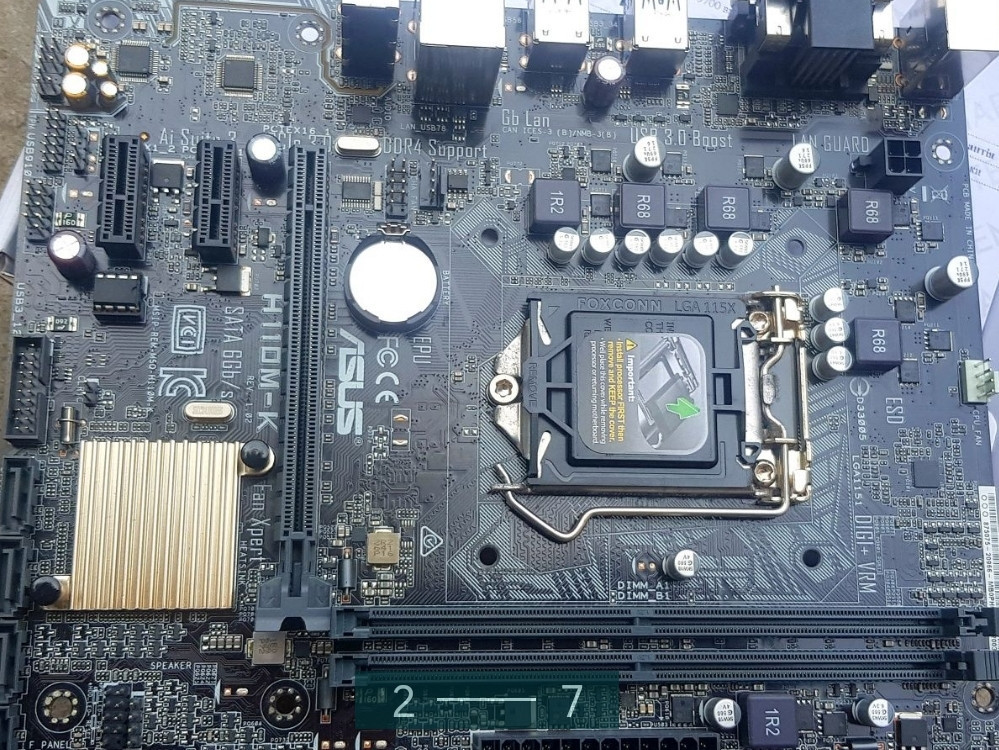 Материнская Плата: ASUS H110m-r /c/ si. Киев - изображение 7