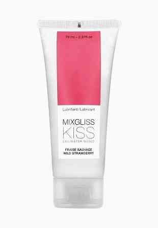 Лубрикант на водной основе MixGliss KISS Wild Strawberry  (70 мл) Дикая Клубничка Sex Aura Киев