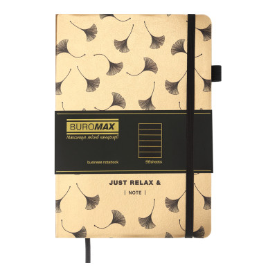 Книга записная Buromax RELAX А5 96 листов линия, розовое золото (BM.295201-23) Винница - изображение 2