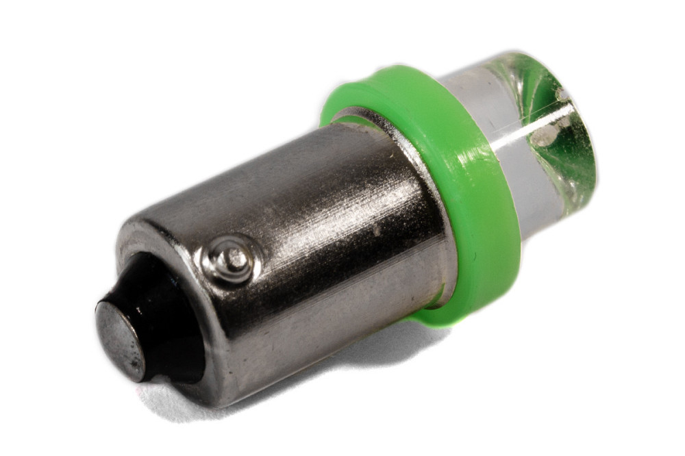 Світлодіодна лампа AllLight T 8.5 1 діод LED BA9S 12V GREEN Харків - фото 2