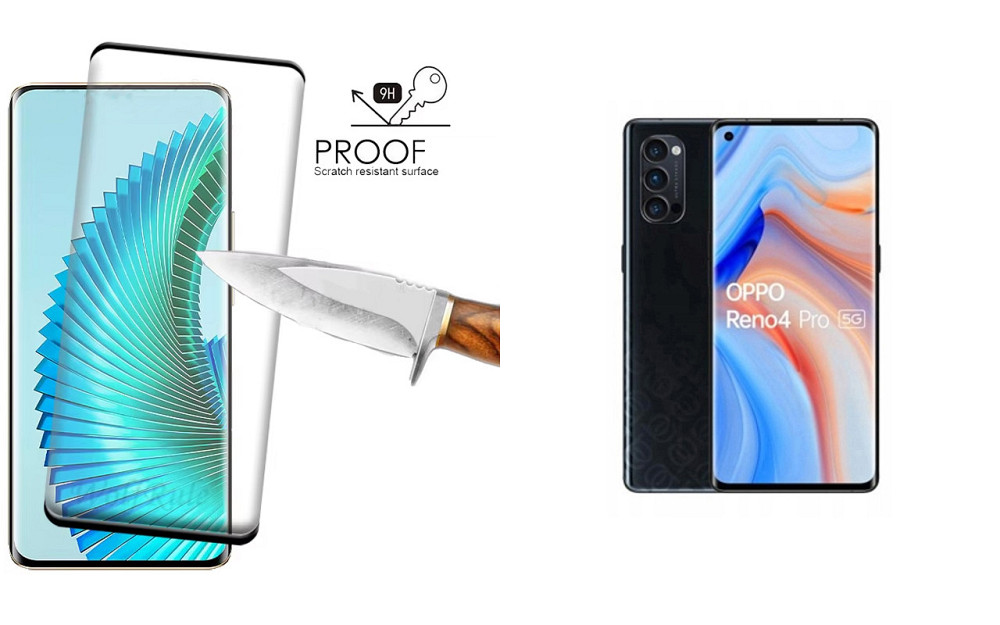 Защитное стекло HyperGlass Pro для Oppo Reno 4 Pro – максимальная чувствительность и защита Киев - изображение 2
