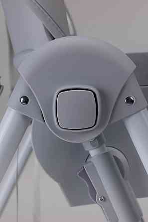 Стілець-гойдалка для годування дитини 2 в 1 VELANO Nomi, light grey Київ