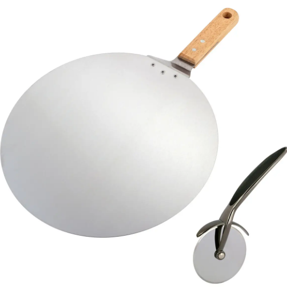 Ніж для піци цинковий сплав з TPR вставкою на ручці KAMILLE Житомир - фото 6