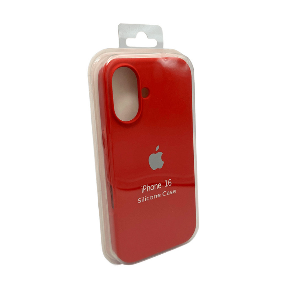 Чохол для смартфона Silicone Full Case AA Open Cam for Apple iPhone 16 21,Rose Red Киев - изображение 2