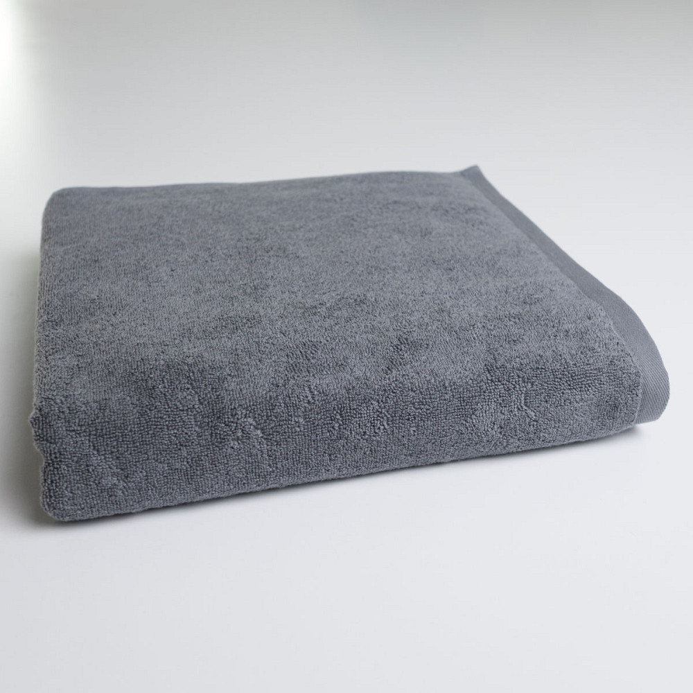 Набір готельних махрових рушників 2шт GM Textile 50х70см, 70х140см (Сірий) Суми - фото 2