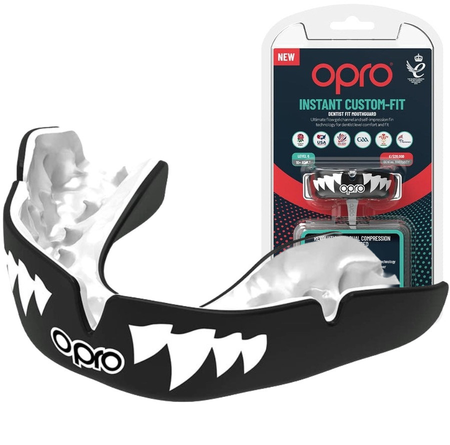 Капа OPRO Instant JAWS доросла (вік 11+) Black (art.102525002) Кам'янське - фото 1