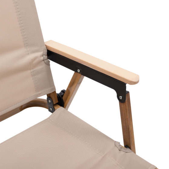 Крісло розкладне туристичне 52×53×77 см крісло Бежеве HP-SY-1B Київ