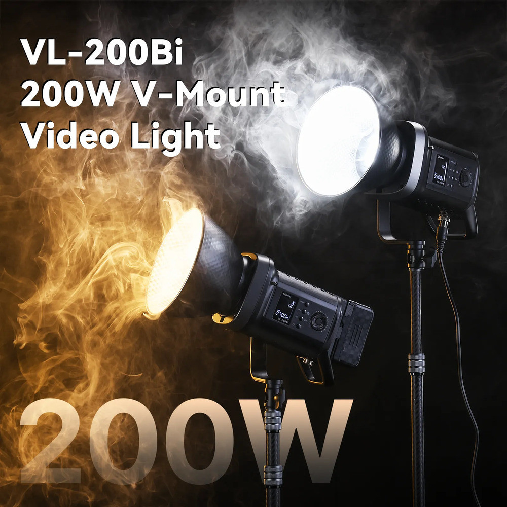 Відеосвітло Ulanzi Vijim 200W Bi-color  Video Light (L079CNA1 VL-200Bi) (без блока живлення) Київ - фото 7