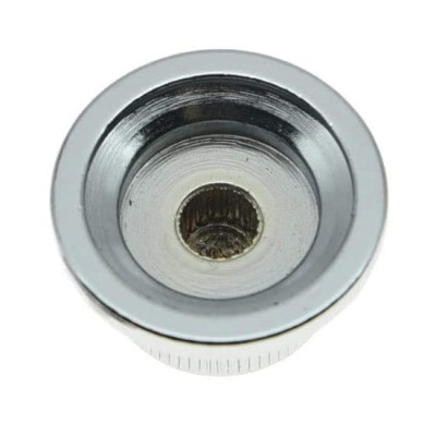 Ручка для потенціометра Paxphil Push-On St-Style Metal Knob Chrome (NB051 CR) Вінниця - фото 2