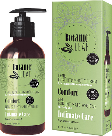 Гель для інтимної гігієни Comfort Botanic Leaf 250 мл Київ - фото 1