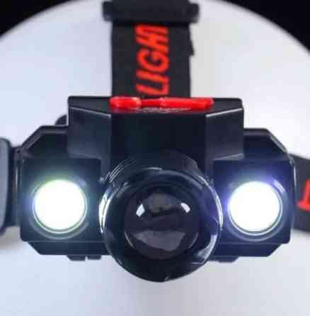 Ліхтарик налобний акумуляторний KX-1805 COB XPE. Вінниця