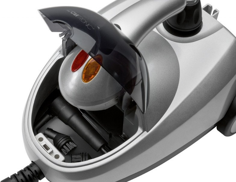 Пароочиститель высокого давления 4 бар ,1.5 литра с насадками Clatronic DR (3280) Нововолынск - изображение 3