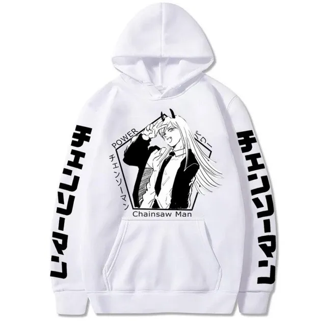 Худи, белая аниме для подростка мальчика 2765866349 размер 140 см Днепр - изображение 1