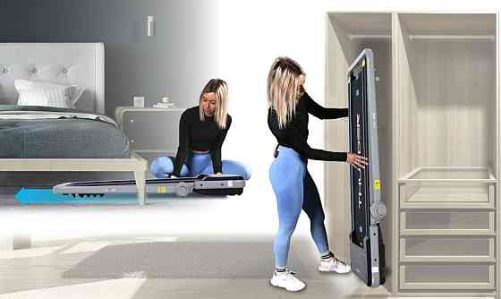 Бігова доріжка електрична THUNDER IMPACT-SILVER Київ