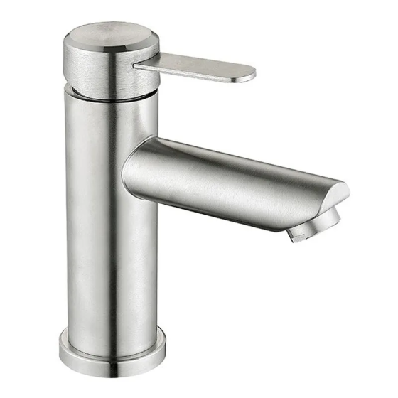 Смеситель для умывальника Mixxus FAN-001-A из нержавеющей стали SUS304 Харьков