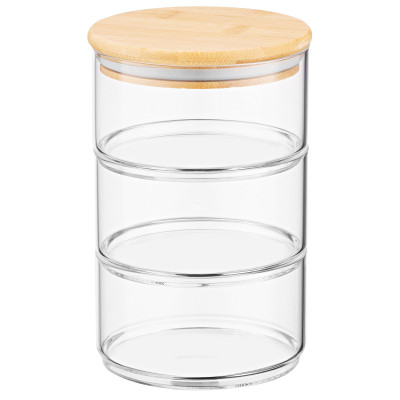 Ємність для сипучих продуктів Ardesto Midori 3 х 400 мл (AR1203CB) Вінниця - фото 1