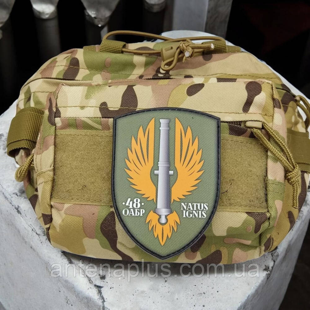 ВСУ 48 ОАБр шеврон / патч Киев - изображение 2