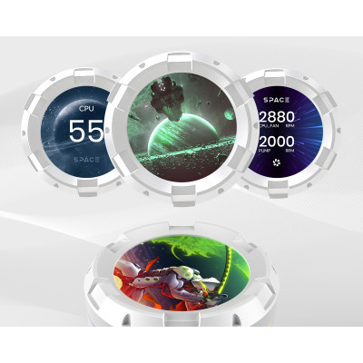 Система рідинного охолодження ID-Cooling SL360 WHITE Вінниця - фото 4