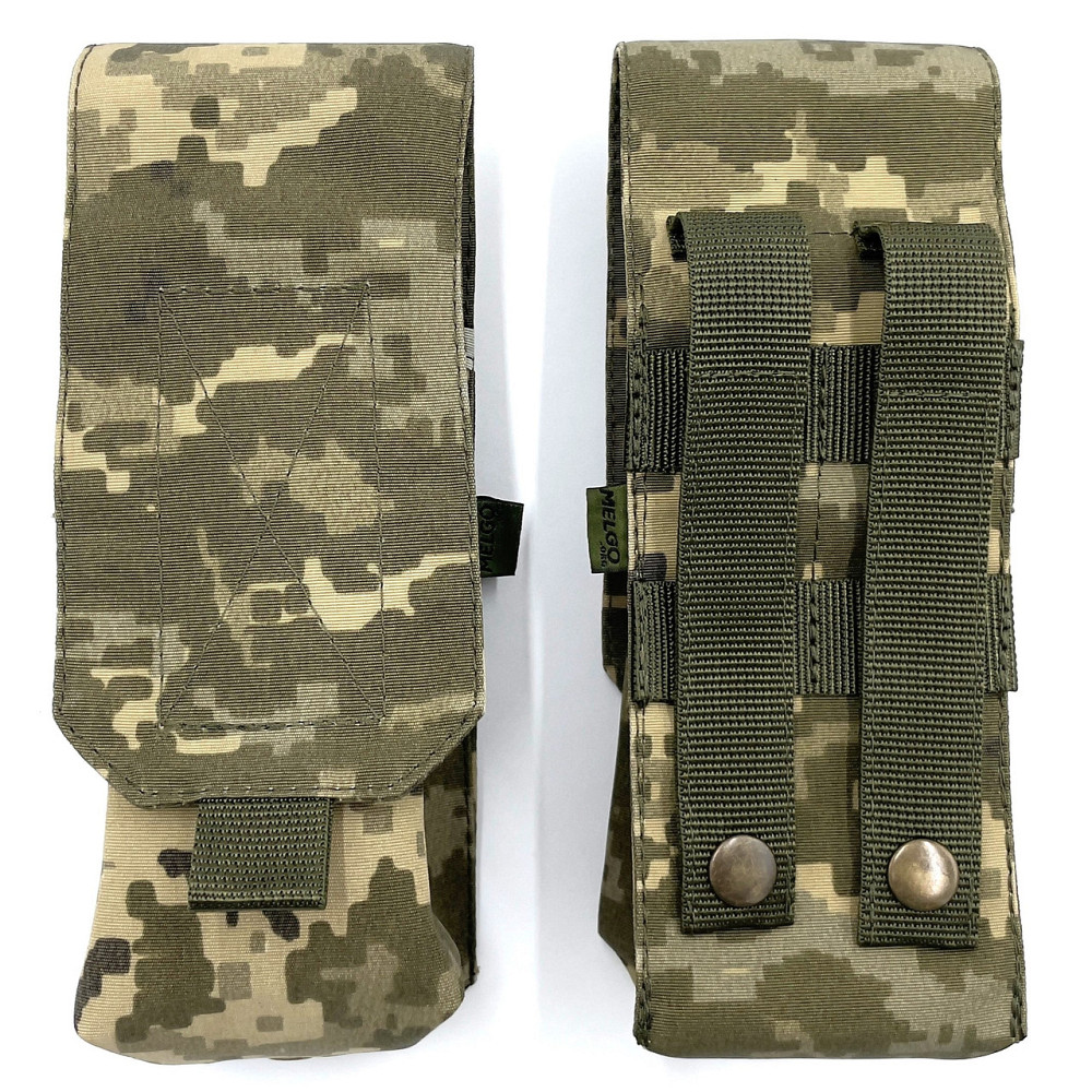 Підсумок на два магазини АК-2 Пиксель ММ-14 (olive) Oxford 1000D Molle закритий Запоріжжя - фото 1