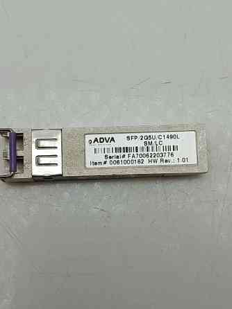 Оптичний трансивер ADVA Optical Networking SFP 2.5G CWDM 1490nm (P/N: SFP/2G5U/C1490L / 0061000162) (товар вживаний) 1шт Луцк