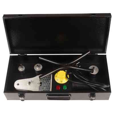 Паяльник для пластиковых труб Sigma 600Вт 20-32мм в металлическом кейсе (2743481) Винница