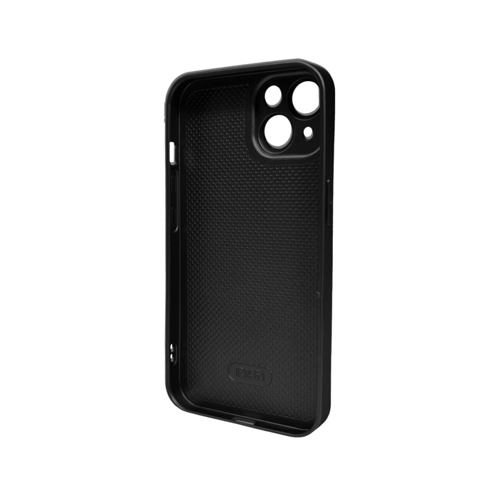 Чохол для смартфона AG Glass Matt Frame Color Logo for Apple iPhone 15 Graphite Black Київ - фото 2