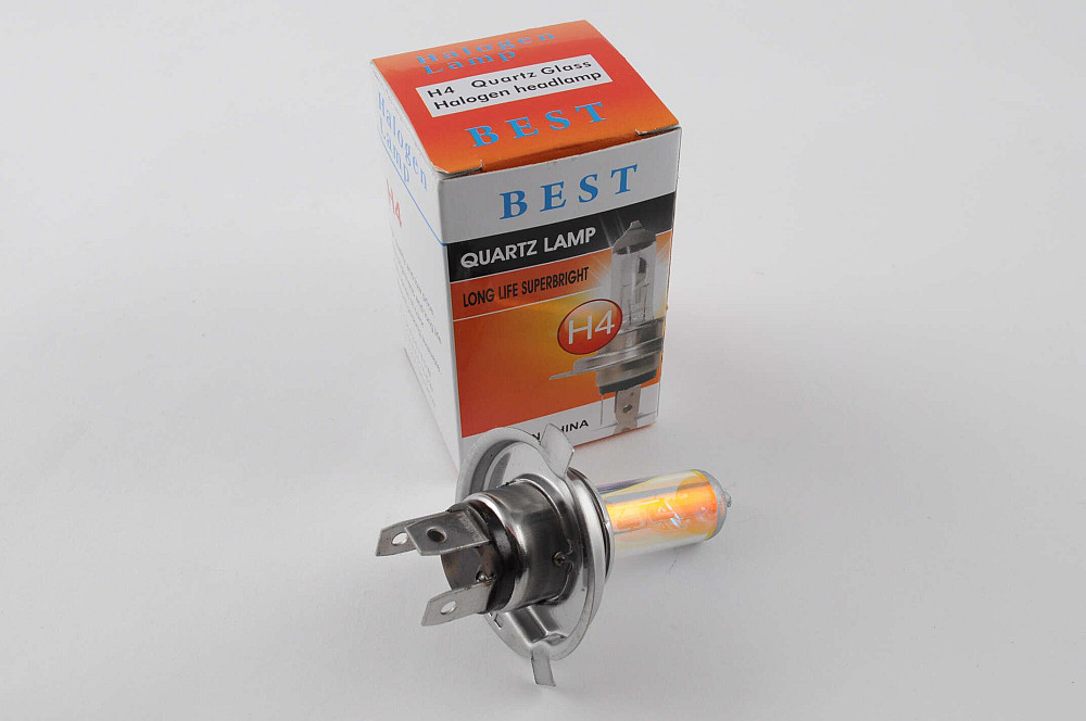 Лампа H4 (авто) 12V 18W/18W (хамелеон райдужний) BEST (mod:A) Киев - изображение 1