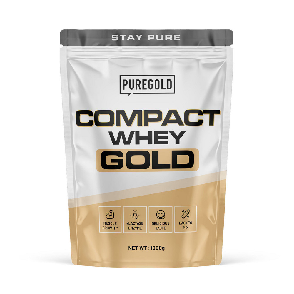 Compact Whey Gold - 1000g Banana Cream Киев - изображение 1
