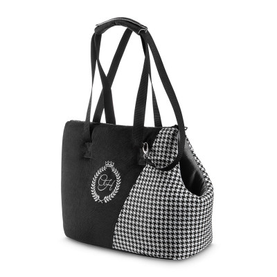 Переноска для тварин Chloe's Home Porto 64х34х25 см чорна (CLH8324) Вінниця - фото 1