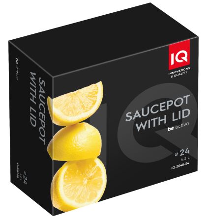 Каструля IQ Be Active (4.2 л) 24 см (6996306) Київ