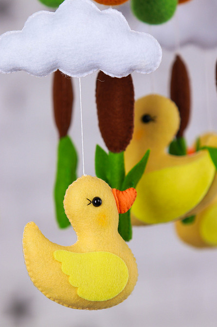 Мобіль на ліжечко WoollyFox «Каченята» Київ - фото 2