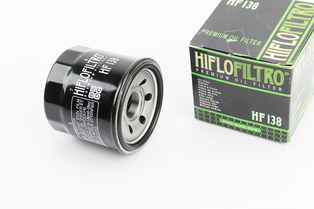 Фільтр масляний HF138 (M20x1) Aprilia RSV 1000/Suzuki GSF1200 Bandit/Suzuki GSX-R1300 Hayabusa, SUZUKI AN650 Burgman, Suzuki GSX-R Київ - фото 1
