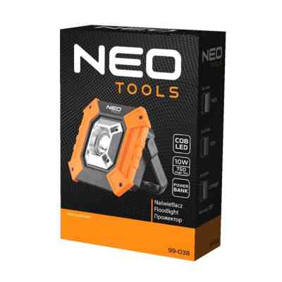 Прожектор Neo Tools 10 Вт, 750 люмен, функція PowerBank (99-038) Вінниця