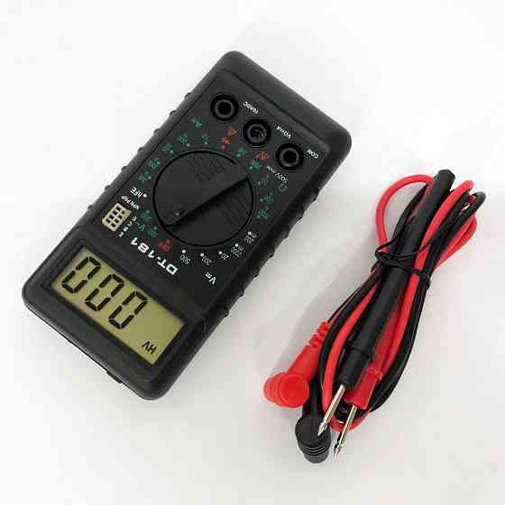 Компактний мультиметр для електротехніків, Універсальний прилад для роботи з електроприладами YQ-16 Івано-Франківськ