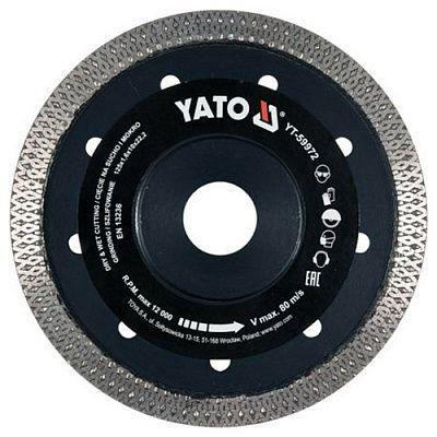 Диск алмазний YATO 125 мм Харків - фото 1