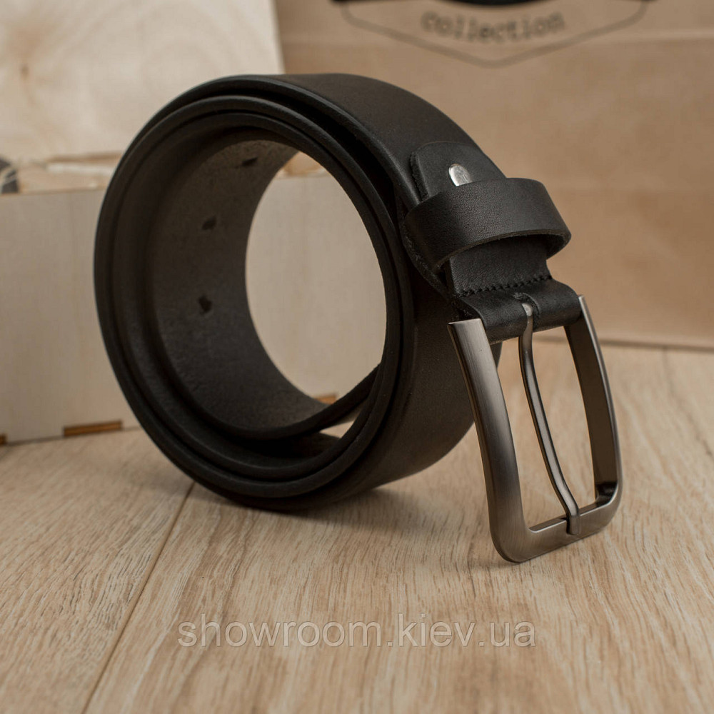 Чоловічий подарунковий набір Leather Collection (ремень та гаманець) (LC003) Київ - фото 3
