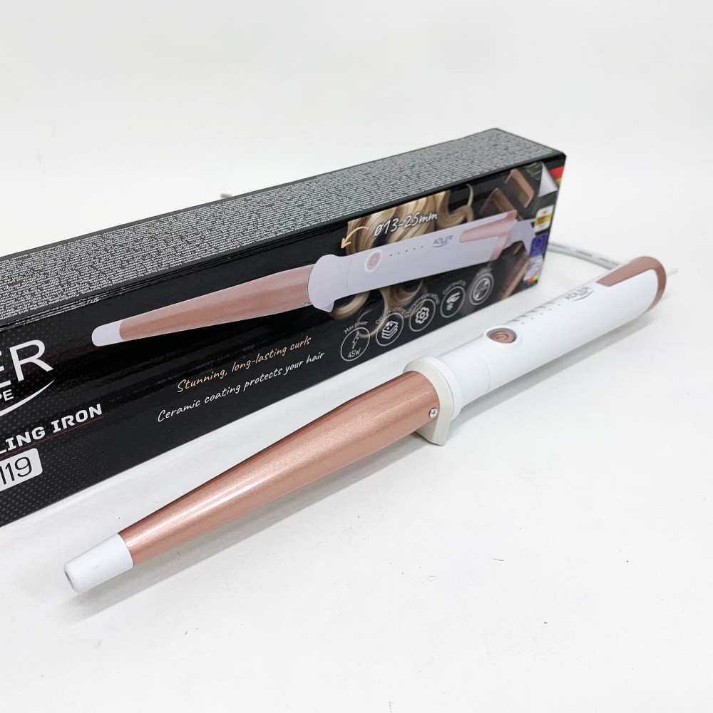 Плойки для об'єму волосся, Плойка для укладання і вирівнювання волосся Прилад завивки AS-53 Львів - фото 6