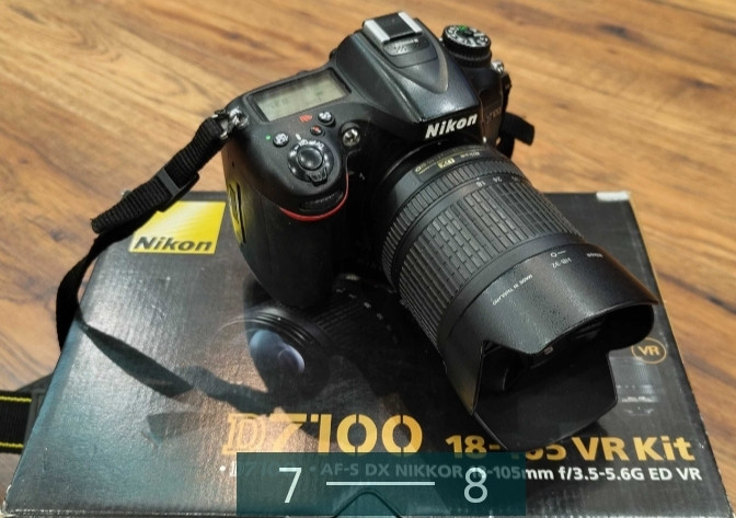 Фотоапарат Nikon D7100 з китицею Об'єктивом 18-105mm. VR ! Харків - фото 2