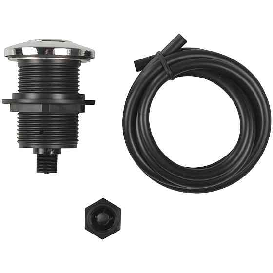 Кнопка пневмо Emaux 40 мм. хромированная Киев