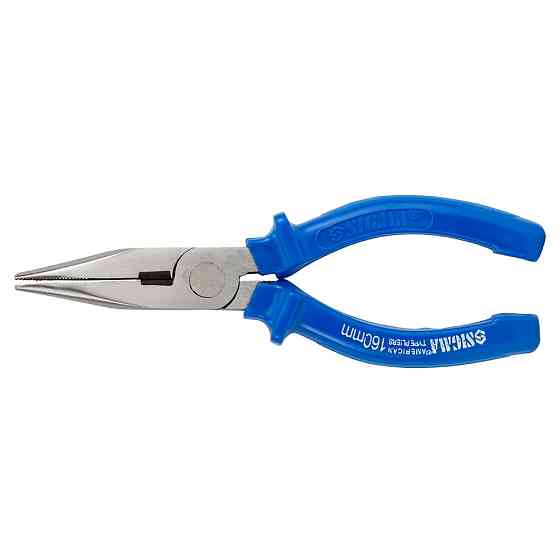 Sigma Длинногубцы прямые 160мм синие SIGMA (4357161) Коломия