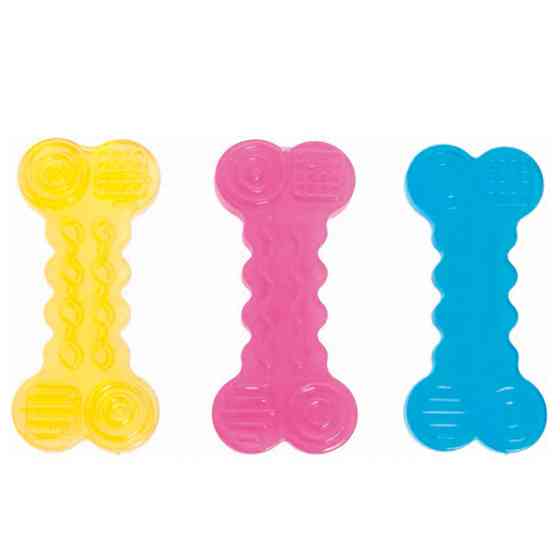 Flamingo Good4Fun Bone ФЛАМИНГО ГУД ФО ФАН РЕЛЬЕФНАЯ КОСТОЧКА игрушка для собак, TPR-резина Киев