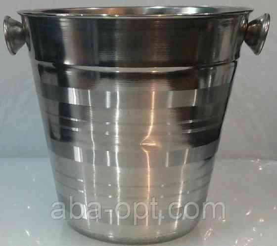 Відро для льоду нержавіюче V 1,3 л H 14 см (шт) Одеса