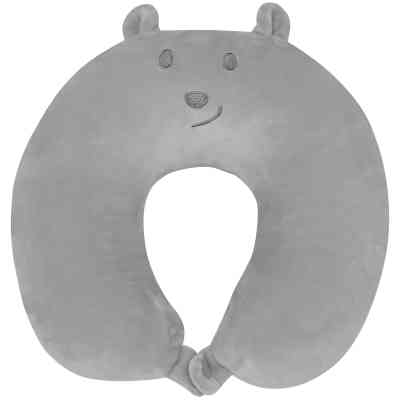 Подушка Home Line дорожная трансформер "Медвежонок" (серый) (151347) Винница