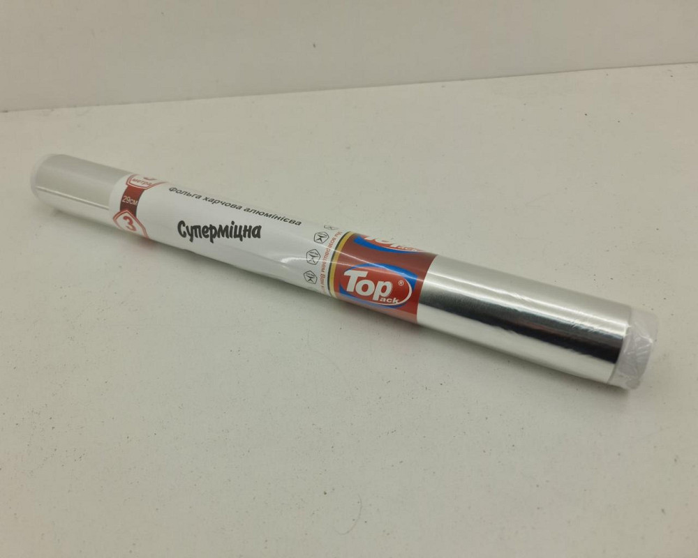 Суперщільна Фольга 3 м/44 см (30 мкр) ТОР (1 рул) Харків - фото 3