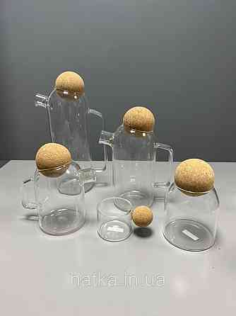 Чайник заварочний Olens "Круг" 1200 мл скляний Київ