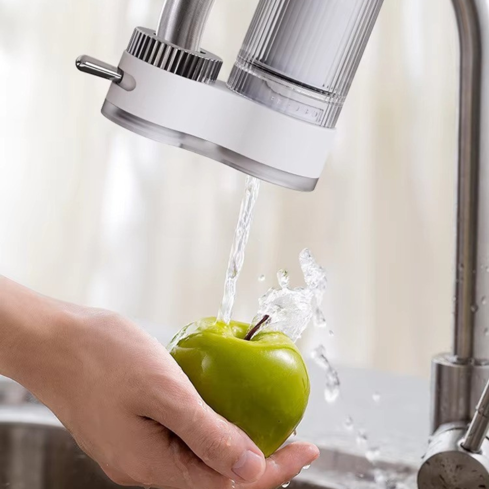 Вугільний картридж для водяного фільтра-накладки на кран на кухню або ванну кімнату для очищення проточної води Кам'янець-Подільський - фото 7