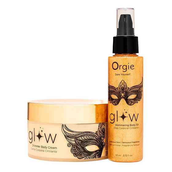 Олія-шимер для тіла Orgie – Glow Shimmering Body Oil (110 мл), чуттєвий аромат, зволоження Sex Aura Київ