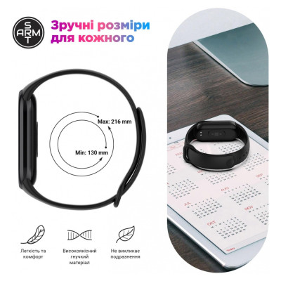 Ремінець до фітнес браслета Armorstandart для Xiaomi Mi Band 8 Sky Blue (ARM69913) Вінниця - фото 4